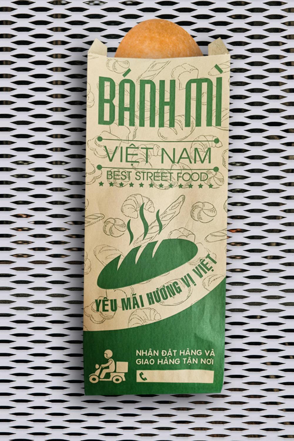 In 90000 túi đựng bánh mì ở Bình Định (mã tbm_743) giấy thực phẩm thiết kế miễn phí