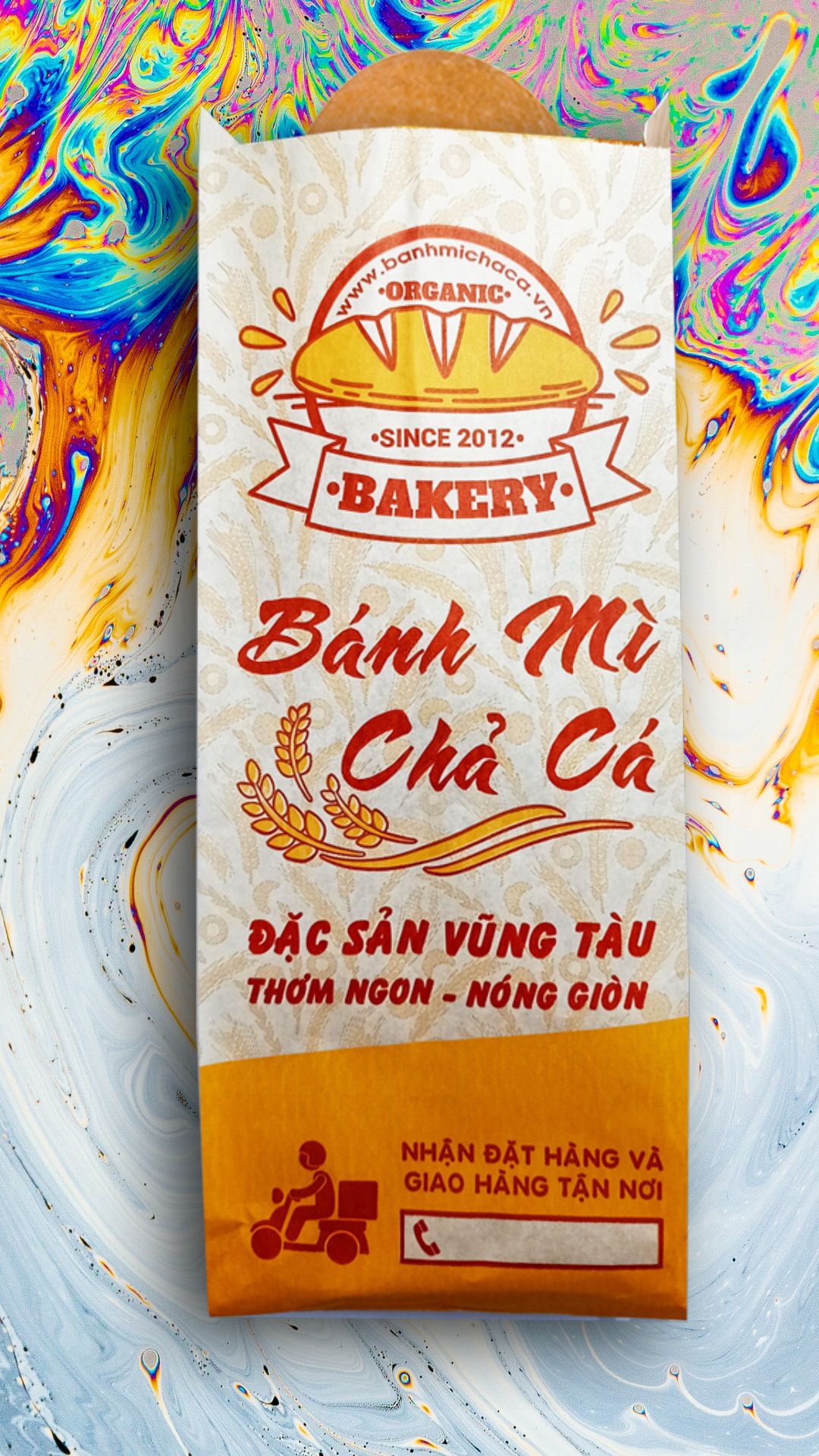 In 6000 bao đựng bánh mì tại Bình Định (mã tbm_4589) giấy MG thiết kế đẹp