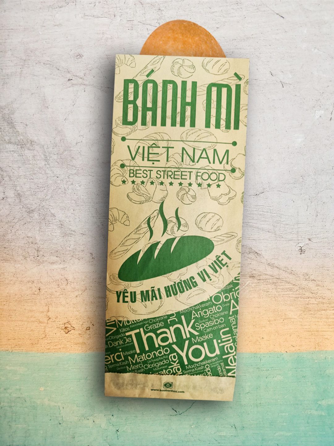 In 6000 bao đựng bánh mì tại Bình Định (mã tbm_4589) giấy MG thiết kế đẹp