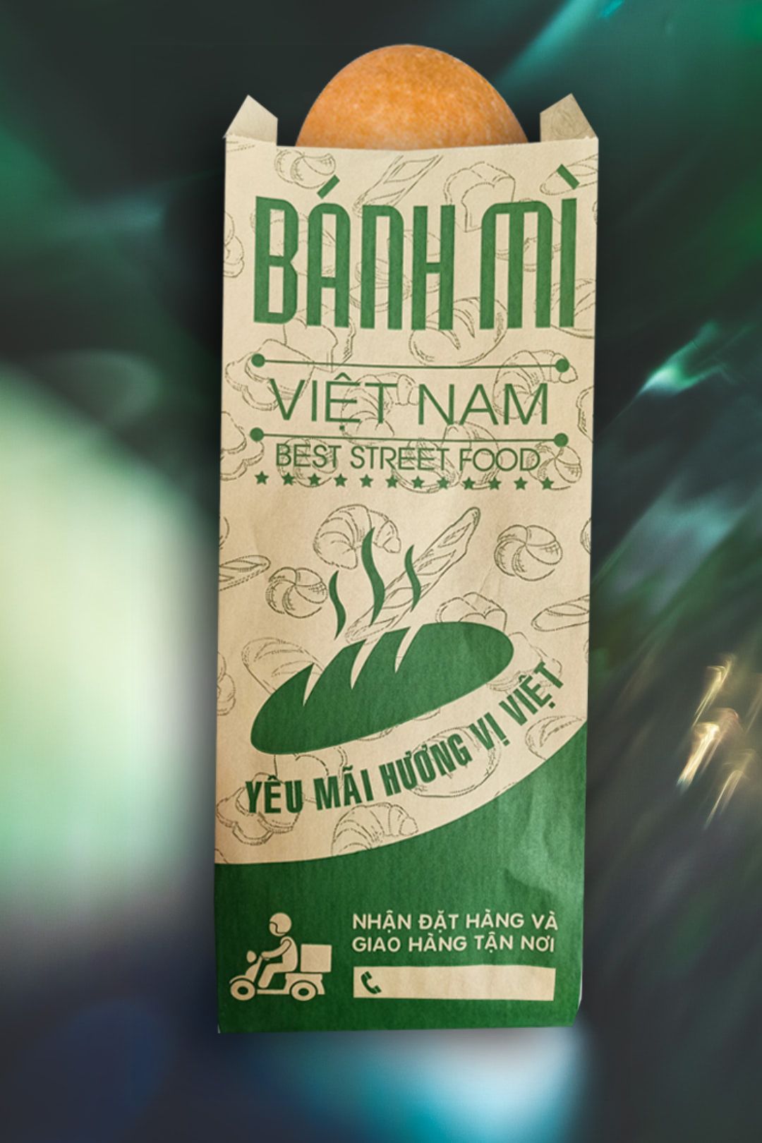 In 70000 túi đựng bánh mì tại Bình Định (mã tbm_9861) giấy MG đẹp và chất lượng