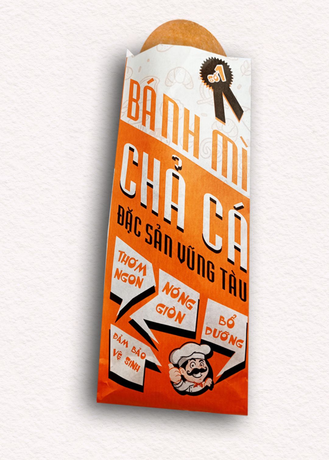 In 8000 bao đựng bánh mì ở Bình Định (mã tbm_9743) giấy thấm dầu nhanh chóng