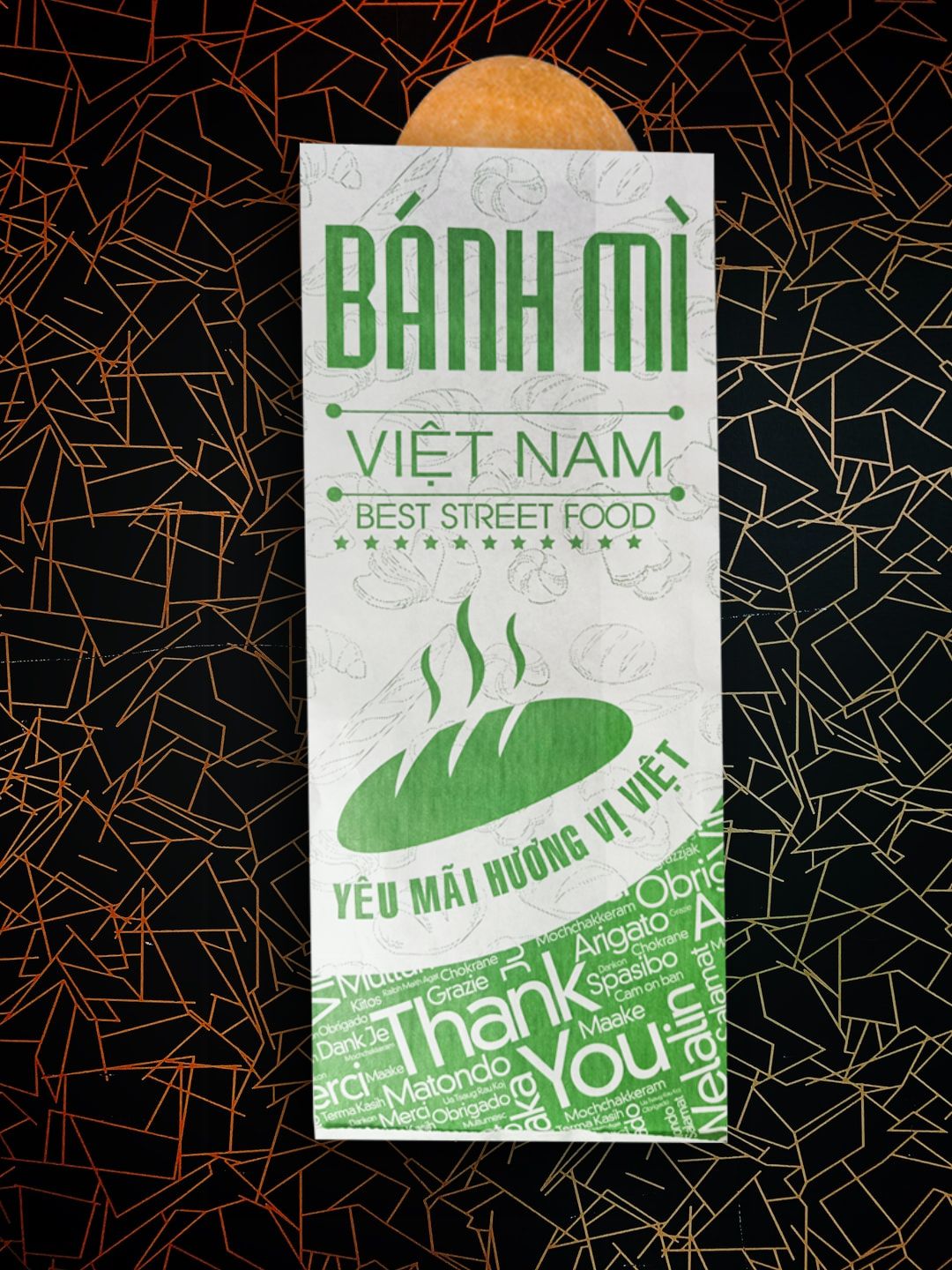 In 100000 túi giấy bánh mì tại Bình Định (mã tbm_314) giấy thực phẩm giá rẻ