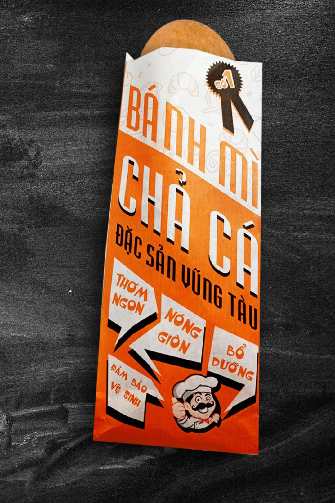 In 100000 túi đựng bánh mì tại Bình Định (mã tbm_6993) giấy MG nhanh chóng