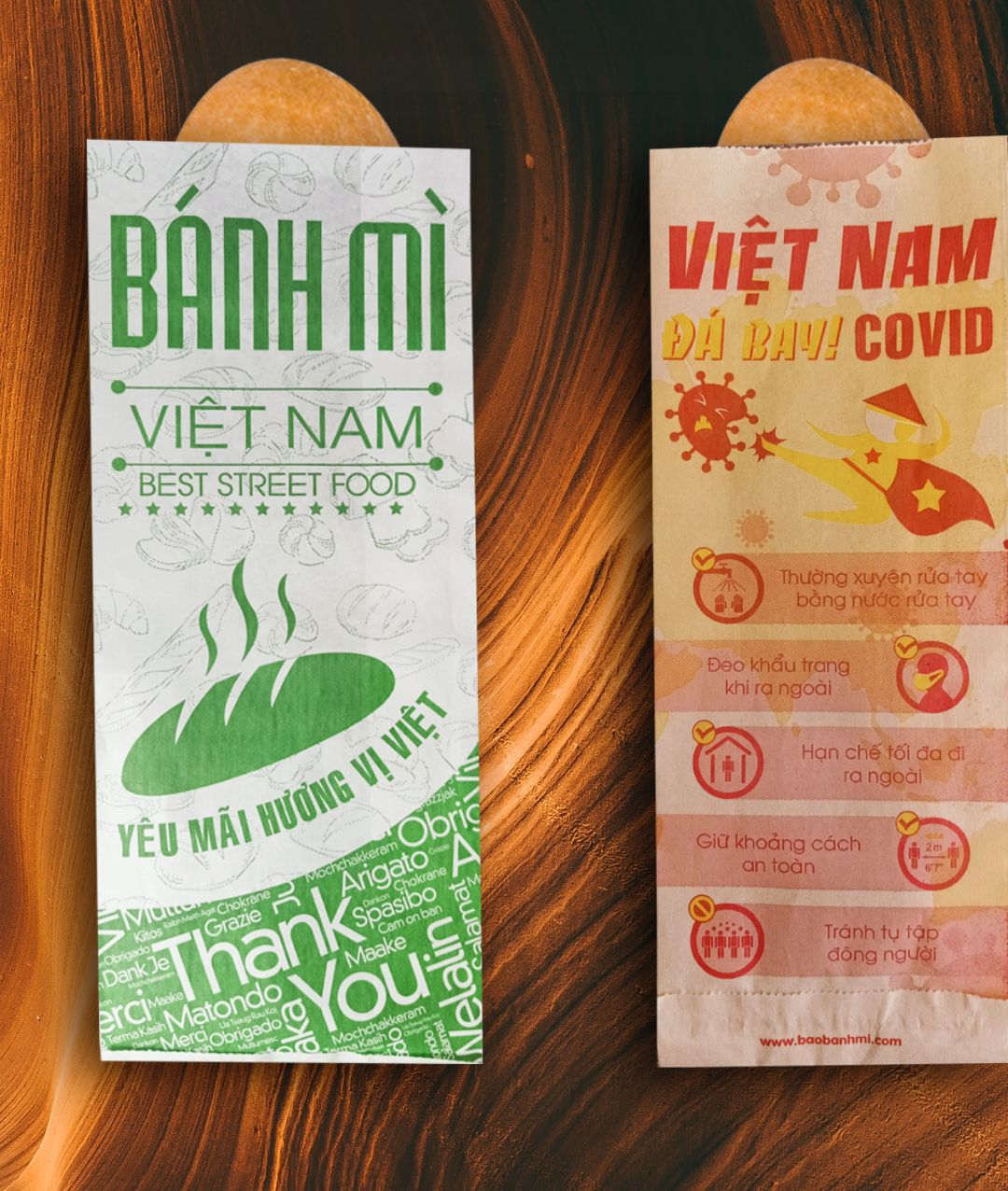 In 100000 túi đựng bánh mì tại Bình Định (mã tbm_6993) giấy MG nhanh chóng