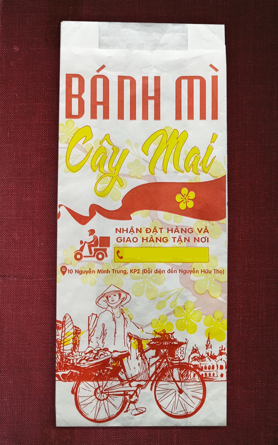 In 10000 túi bánh mì ở Bình Định (mã tbm_6925) giấy MG đẹp và giá rẻ