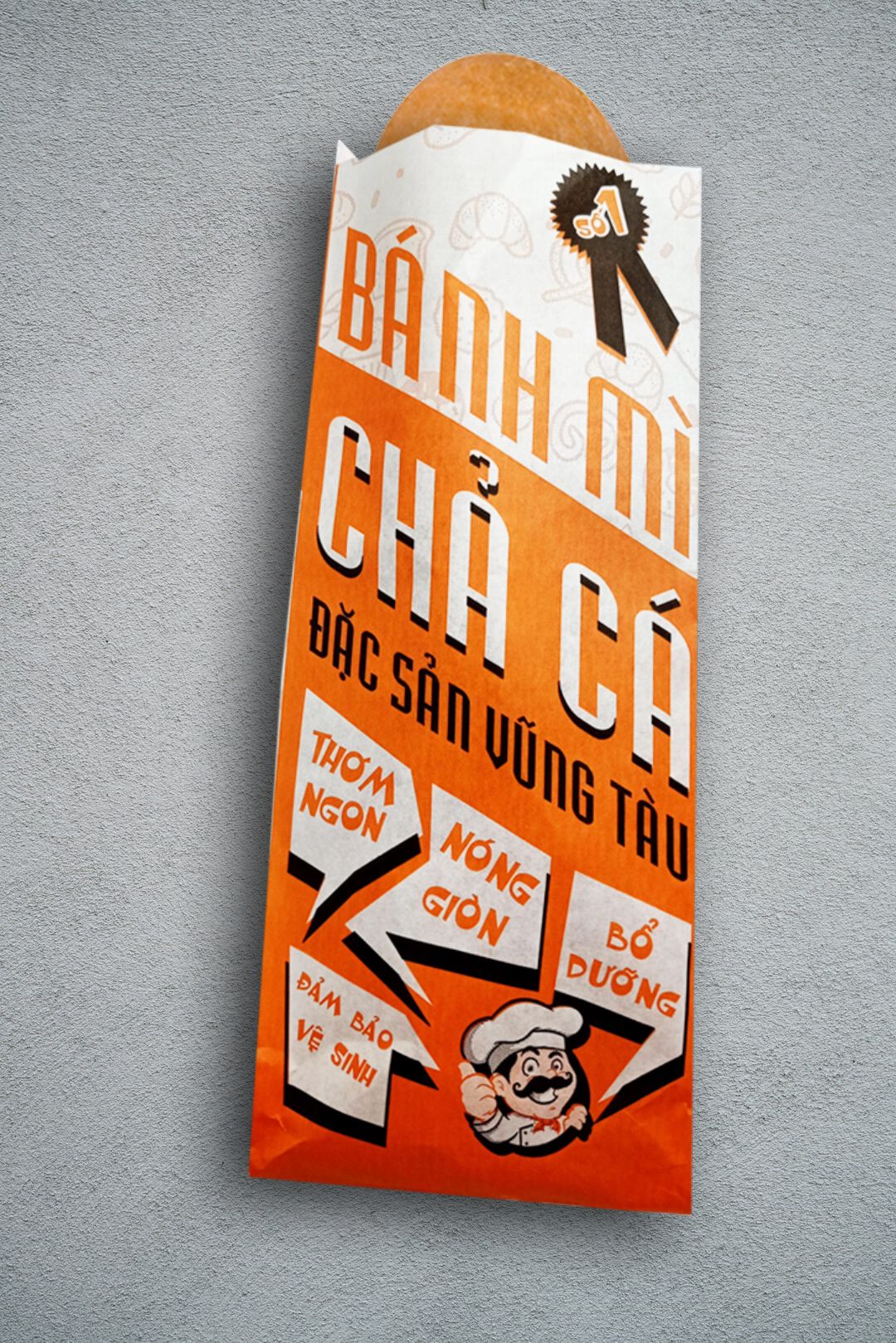 In 6000 túi đựng bánh mì tại Bình Định (mã tbm_618) giấy thực phẩm giá rẻ