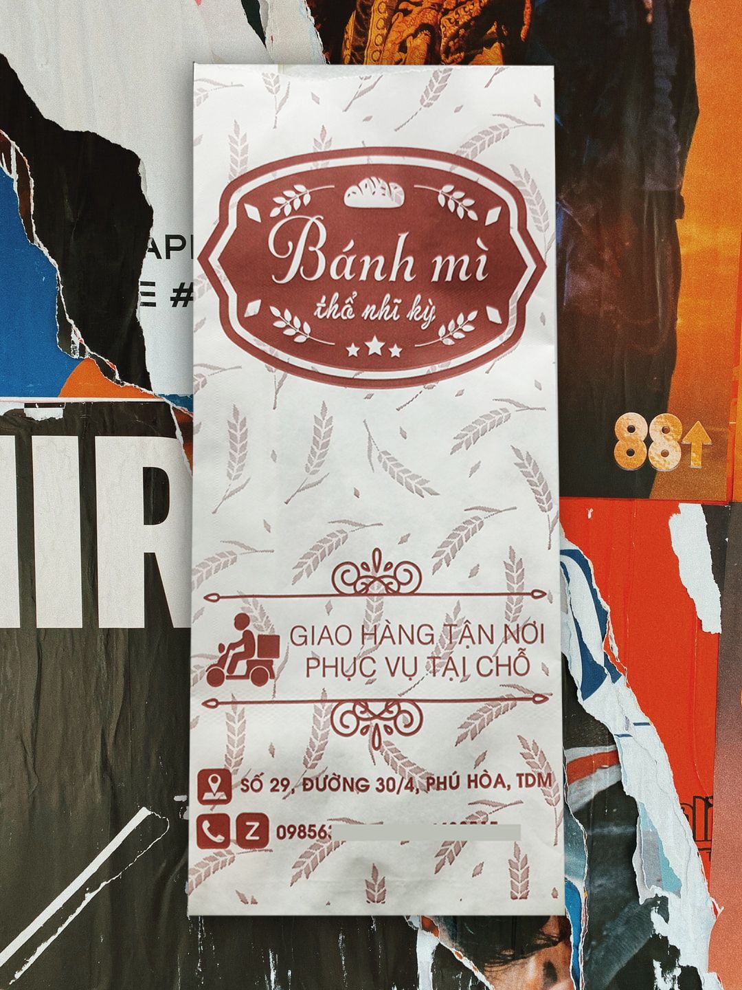 In 5000 bao bánh mì ở Bình Định (mã tbm_2351) giấy Kraft giá gốc tại xưởng