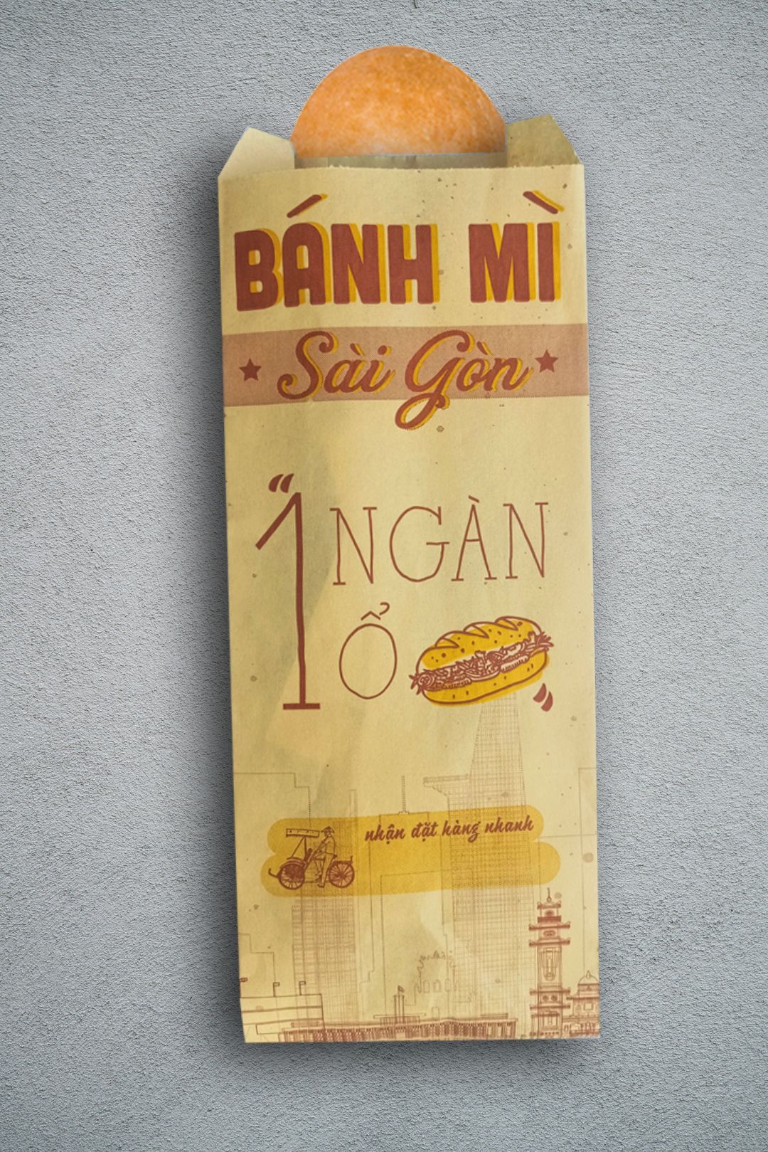 In 8000 bao gói bánh mì tại Bình Định (mã tbm_3133) giấy thấm dầu thiết kế miễn phí