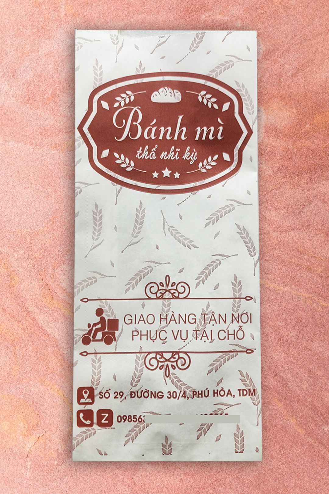 In 50000 túi đựng bánh mì tại Bình Định (mã tbm_9947) giấy Kraft mẫu mã đẹp