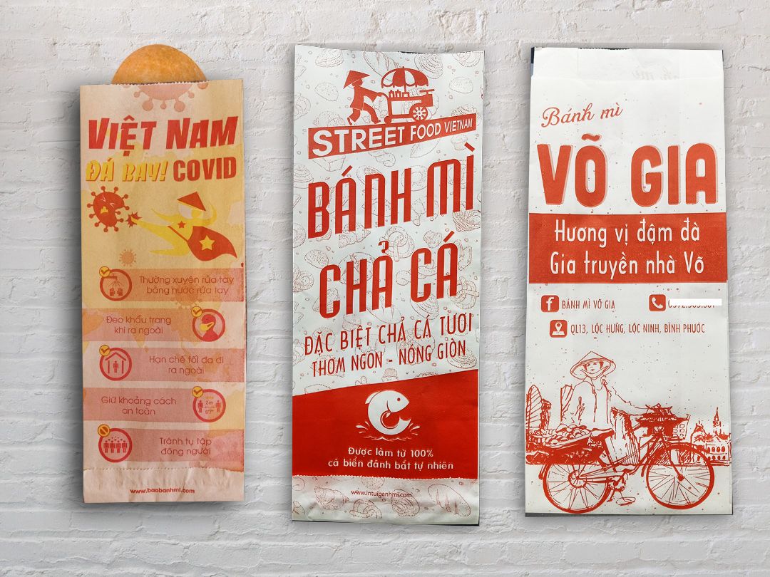 In 100000 túi giấy bánh mì ở Bình Định (mã tbm_8225) giấy thực phẩm chất lượng