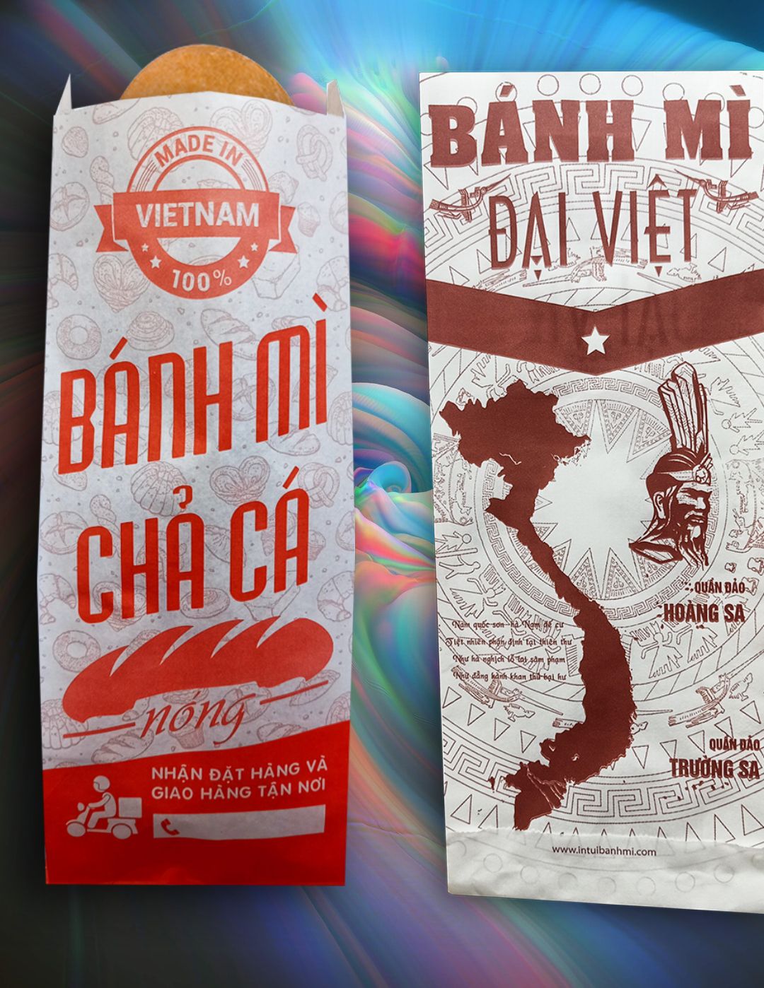 In 40000 túi bánh mì tại Bình Định (mã tbm_327) giấy thấm dầu đẹp và chất lượng