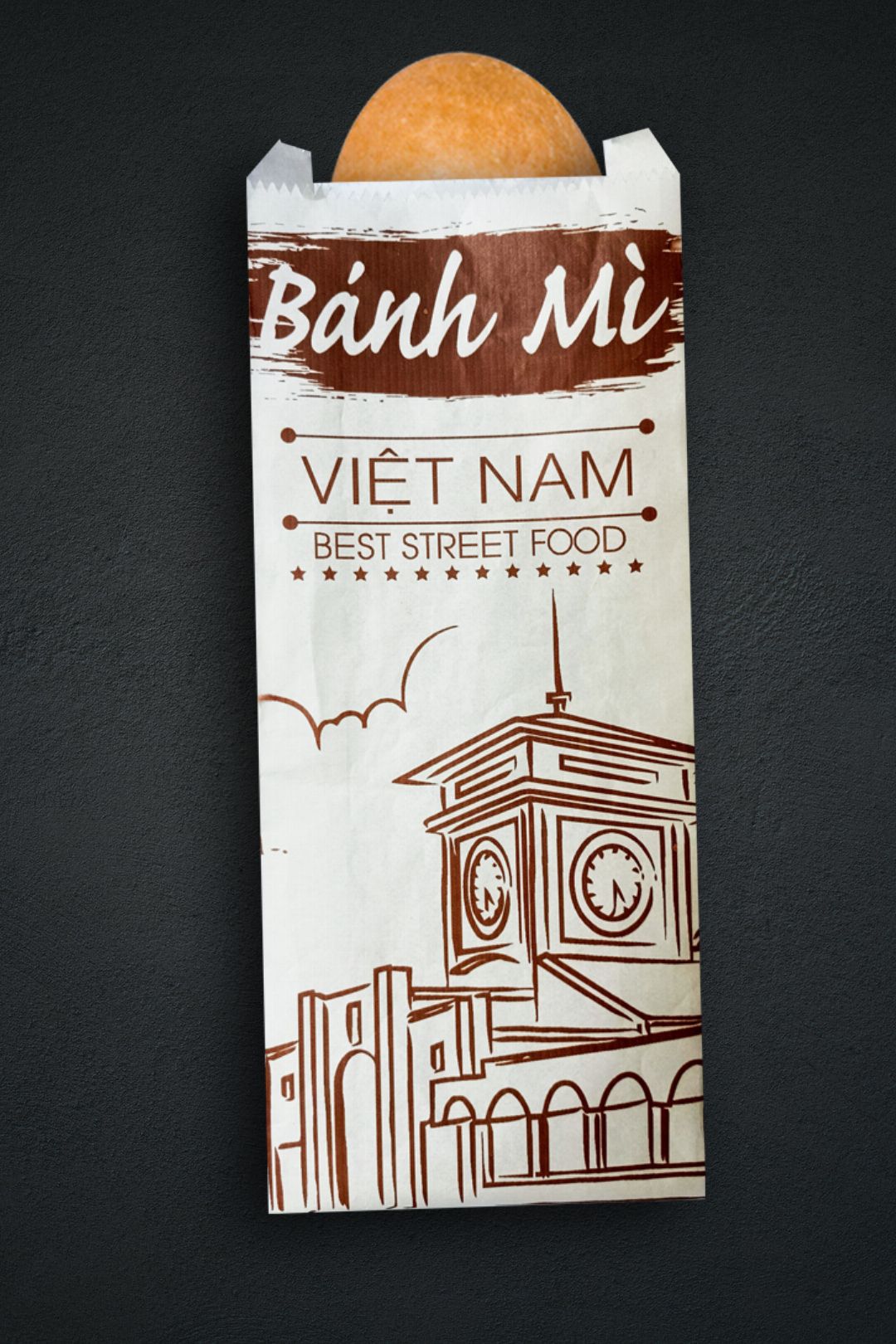 In 40000 túi bánh mì tại Bình Định (mã tbm_327) giấy thấm dầu đẹp và chất lượng